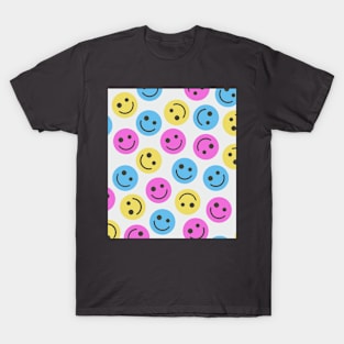 Pansexual Happy Faces T-Shirt